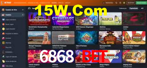 6868 Bet: Jogos de Caça-Níqueis-Altas Recompensas, Roleta-Velocidade, Blackjack-Desafios Máximos